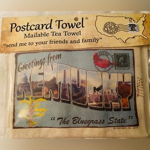 Jazzy Artz Robert Rodenberger Kentucky Mailable Dishtowel